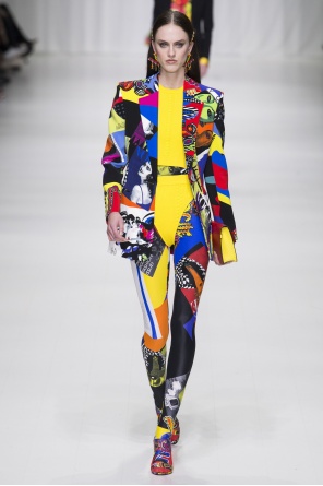 Leggings with 'pop art' motif, zdjęcie 2 Leggings with 'pop art' motif od Versace